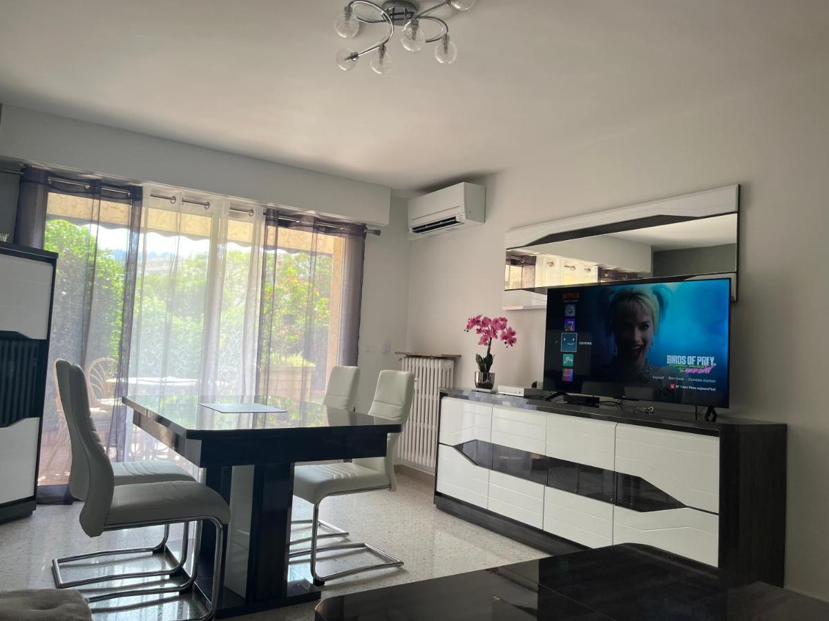 2 Pieces, 4 Couchages Terrasse, Garage Appartement Cannes Buitenkant foto